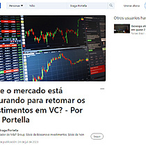 O que o mercado est procurando para retomar os investimentos em VC? - Por Nilio Portella